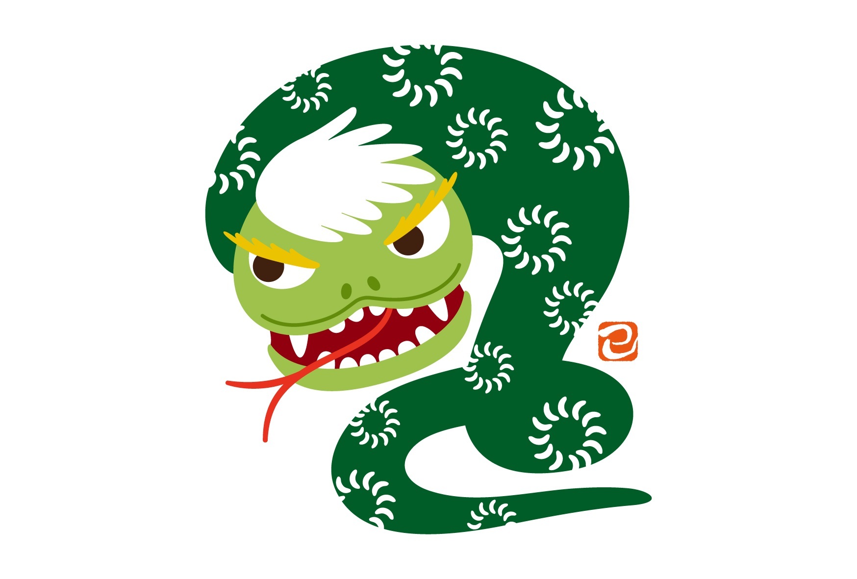 獅子舞_へび