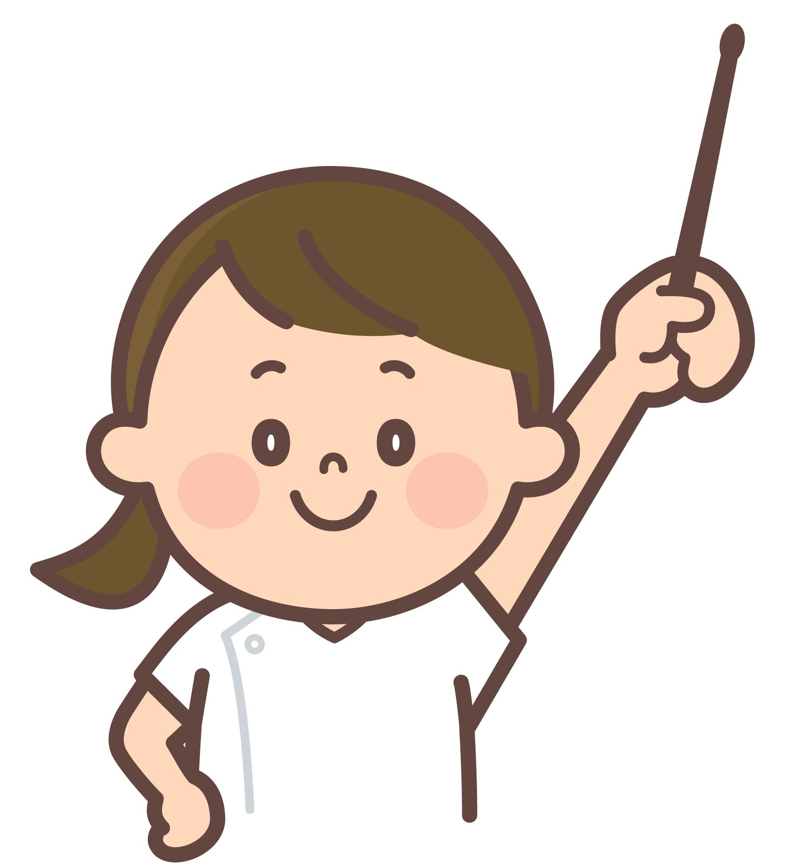 実験補助女性スタッフ